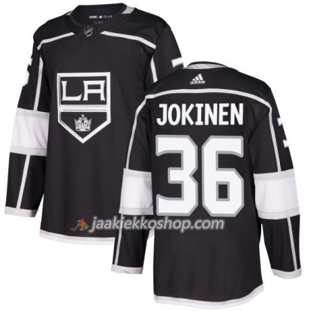 Miehille NHL Los Angeles Kings Pelipaita Jussi Jokinen 36 Adidas 2017-2018 Musta Authentic